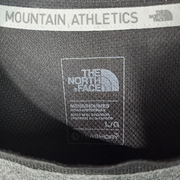 The North Face Men's Charcoal Short Sleeve Tee - Picture 2 of 3